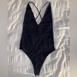Babaton Contour Criss Cross Bodysuit